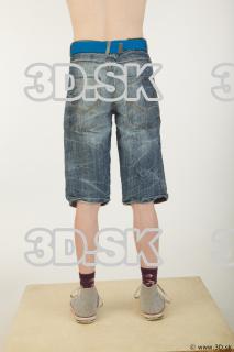 Leg blue jeans shorts of Wesley 0005